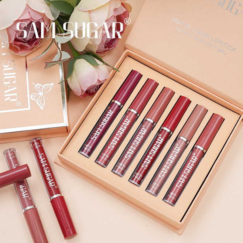 Velvet Palette Matte Lip Color Set