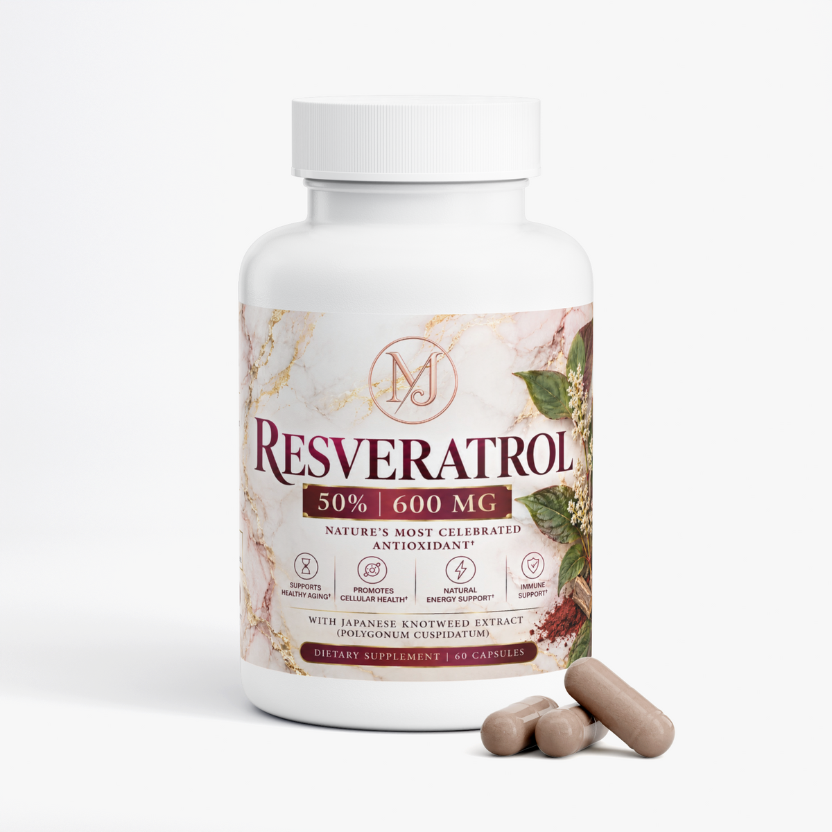 Resveratrol 50% 600mg