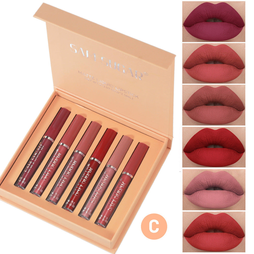 Velvet Palette Matte Lip Color Set