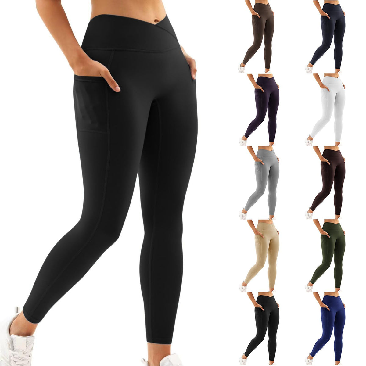 High-Waist Pocket Yoga Pants