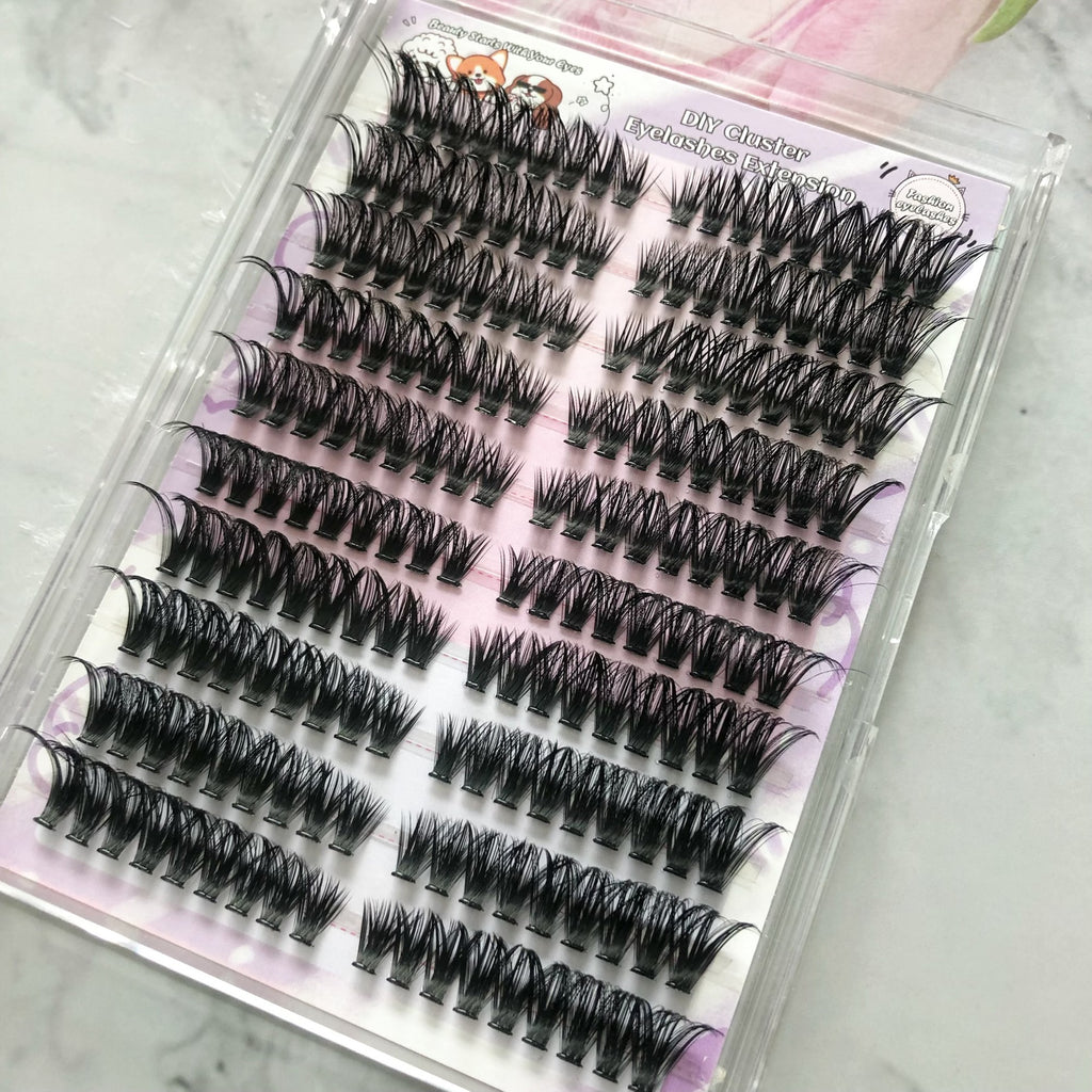 DIY Lash Cluster Map Set