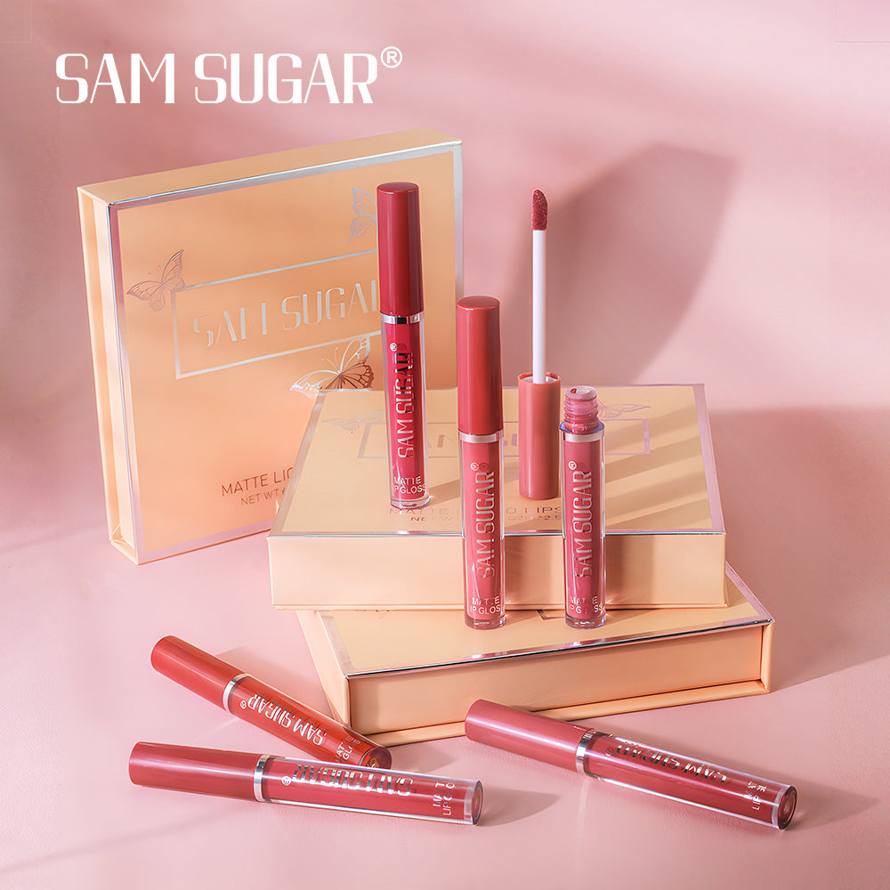 Velvet Palette Matte Lip Color Set
