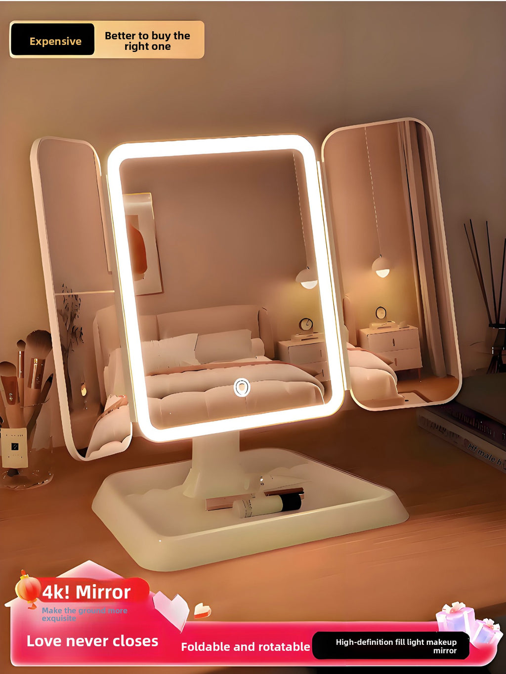 LED Desktop Vanity